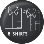 Custom made shirts - 6 shirts package